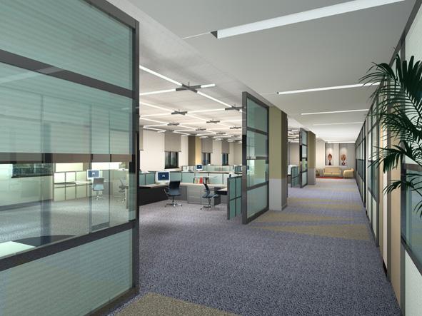 辦公區裝修如何進行色彩搭配